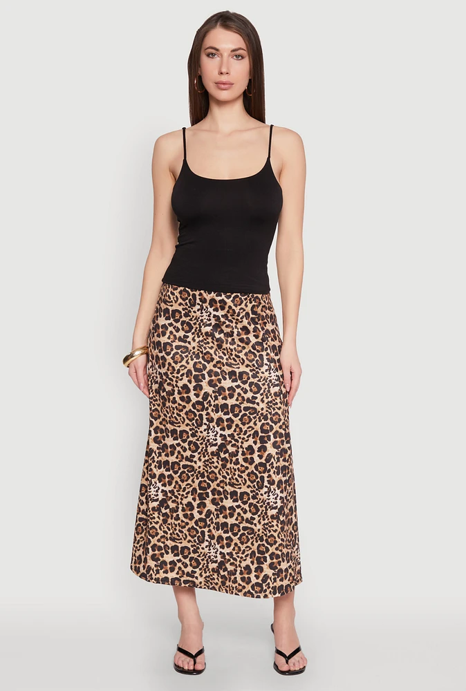 Womens Double Layered Cropped Cami,