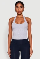 Womens Basic Halter Top, M