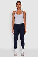Womens Basic Halter Top, M