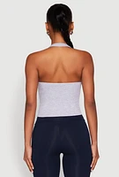 Womens Basic Halter Top, M