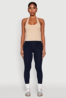 Womens Basic Halter Top,
