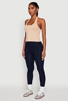 Womens Basic Halter Top,