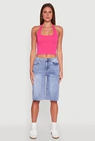 Womens Basic Halter Top,