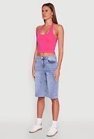 Womens Basic Halter Top,