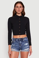 Womens Keyhole Tie Back Long Sleeve Shirt,