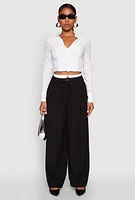 Womens Iris Zip Front Cropped Shirt, White,