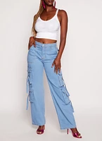 Womens Seamless Rhinestone Cropped Cami, White, Size M-L