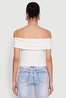 Womens Iris Off The Shoulder O Ring Top,