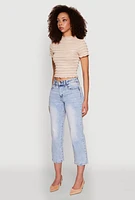 Womens Tiered Short Sleeve Top,