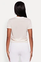 Womens Graphic Jersey Top,