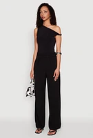 Womens Almost Famous Twist Sleeve Blouse,