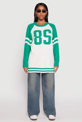 Womens Daisy 85 Raglan Sleeve Tunic Sweater,