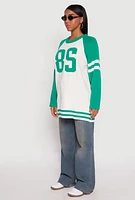 Womens Daisy 85 Raglan Sleeve Tunic Sweater,