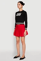 Womens 06 Cropped Sweater, Black,