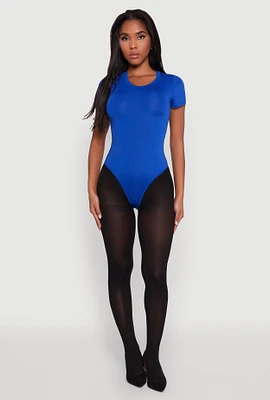 Womens Daisy Crew Neck Bodysuit,