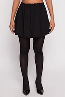 Womens Crepe Knit Bubble Skirt,