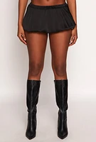 Womens Daisy Micro Bubble Skort,