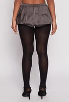 Womens Daisy Micro Bubble Skort, Grey, Size L