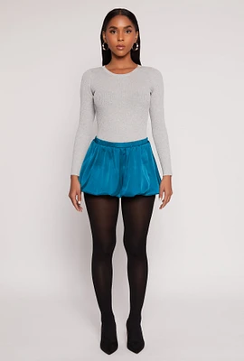 Womens Daisy Micro Bubble Skort,