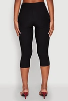 Womens Skinny Hyperstretch Capri Pants, XL