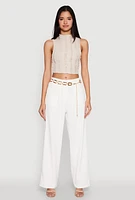 Womens Iris Trousers, White,