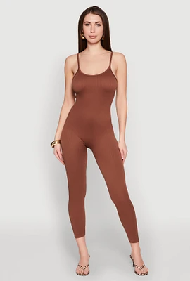 Womens Daisy Seamless Scoop Neck Cami Jumpsuit,