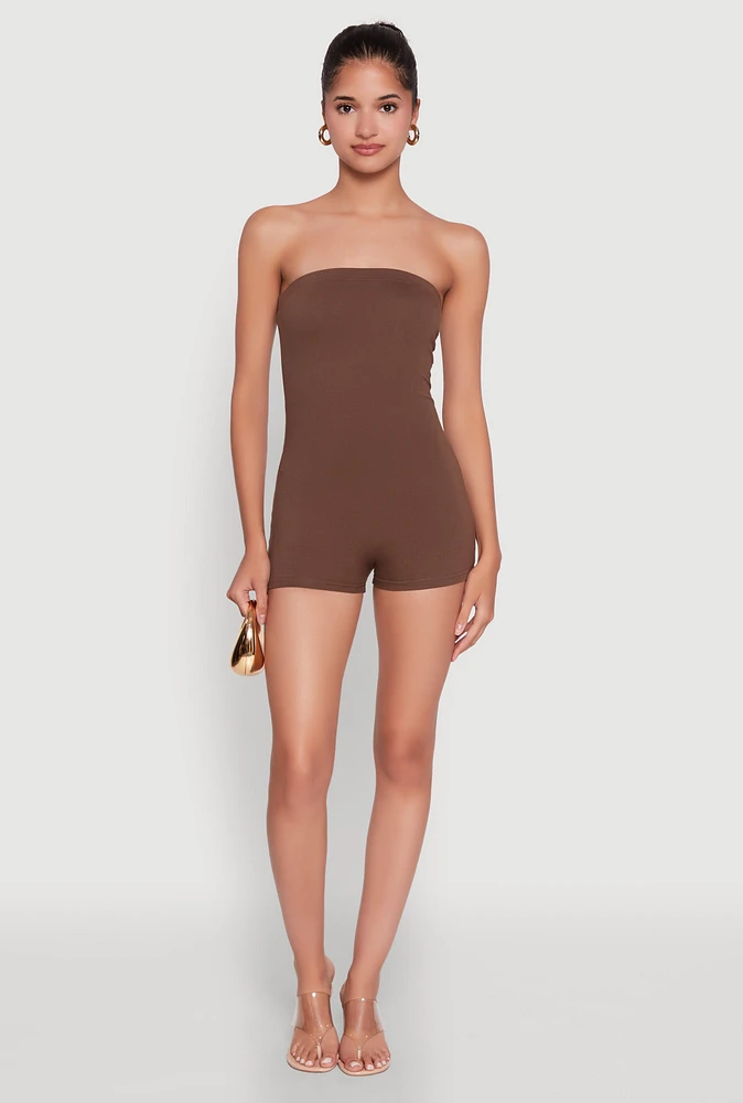 Womens Daisy Stylish Tube Romper,
