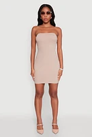 Womens Daisy Mini Tube Dress with Curve Hugging Fit,