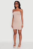 Womens Daisy Mini Tube Dress with Curve Hugging Fit,