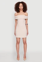 Womens Iris Bow Detail Ruched Overlay Dress,