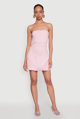 Womens Almost Famous Convertible Bubble Hem Dress, S