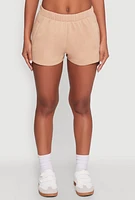 Womens Activewear Fleece Lined Sweatshorts,