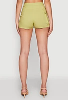 Womens Hyper Stretch Utility Shorts,