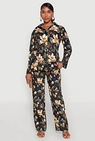 Womens Spoon Jeans Drawstring Wide Leg Pants, Multi, Size XL