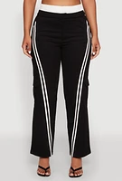 Womens Varsity Stripe Cargo Pants,