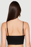 Womens Varsity Stripe Detail Bralette,