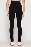 Womens Seamless Lace Up Leggings,