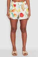 Womens Stylish High Waisted Shorts for Trendy Summer Looks, Multi,