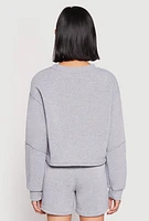 Womens New York Athletic Dept Sweatshirt, Grey, Size XL
