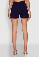 Womens Airy Cargo Pocket Shorts,