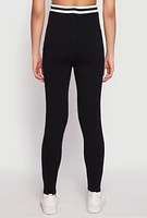 Womens Daisy Brushed Knit 10 High Waisted Sweatpants,