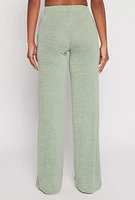Womens Daisy High Waisted Wide Leg Pants,