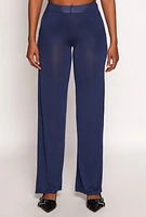 Womens Daisy High Waisted Wide Leg Pants,