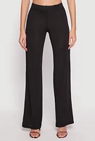 Womens Daisy Brushed Knit Straight Leg Pants,