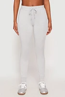 Womens Daisy High Waisted Drawstring Joggers,