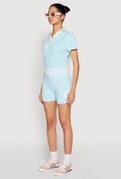 Womens Daisy 10 Varsity Stripe Polo Shirt,