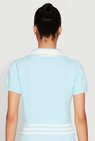 Womens Daisy 10 Varsity Stripe Polo Shirt,