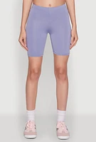 Womens Daisy Soft Knit Biker Shorts,