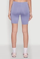 Womens Daisy Soft Knit Biker Shorts,