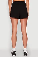 Womens Daisy High Waisted Dolphin Shorts,